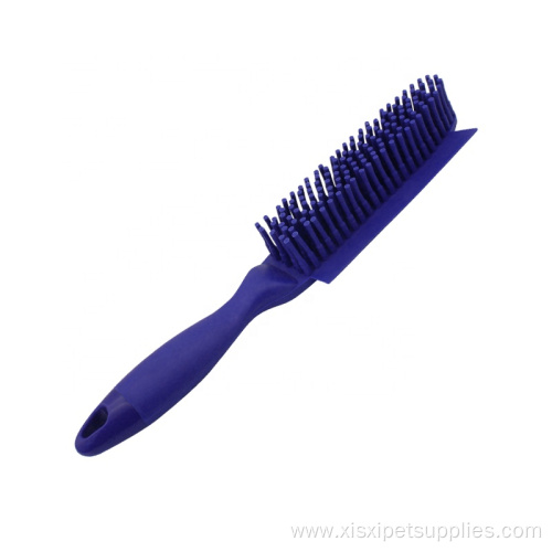 Multicolor Rubber Pet Dog Hair Remover Brush